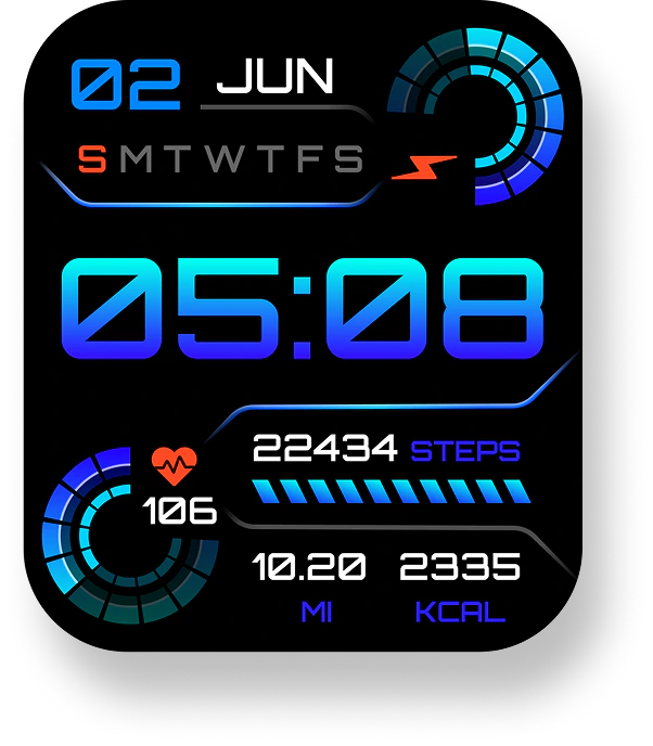 Digital Watch Faces 3