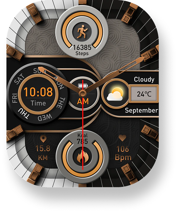 Digital Watch Faces 10