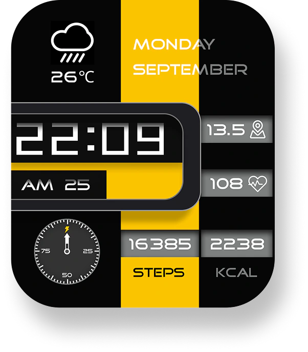 Digital Watch Faces 19
