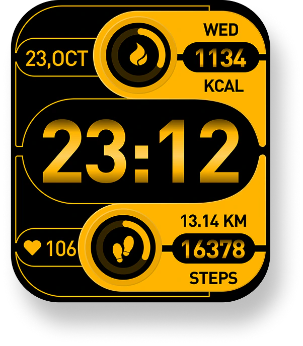 Digital Watch Faces 24